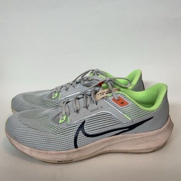 Nike Air Zoom Pegasus 43 Photon Dust Obsidian Running Sneakers Women Size 11 - Picture 12 of 14